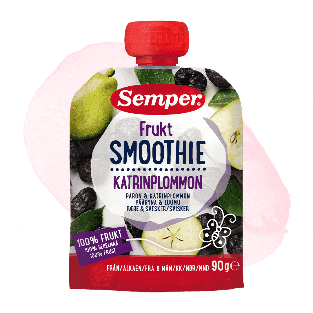Frugtsmoothie pære & sveske